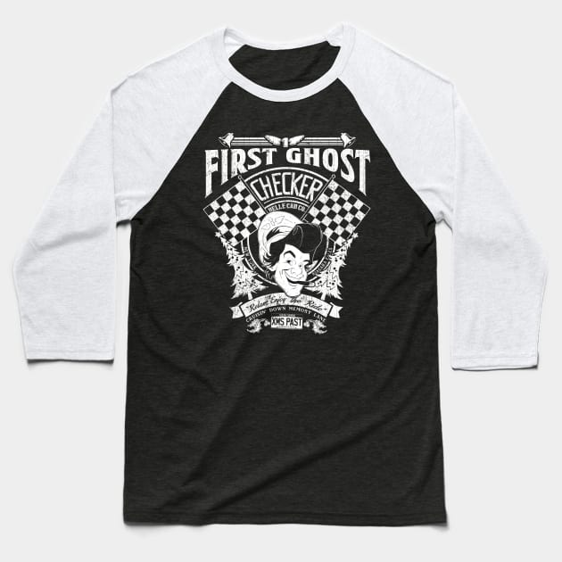 First Ghost Cab Co Baseball T-Shirt by RangerRob